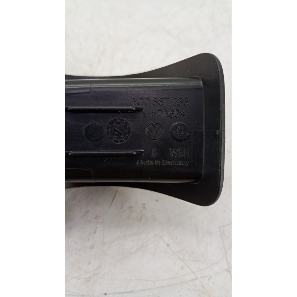 Acabamento Banco Traseiro Golf 2014 Cm39 5g0887233 Original