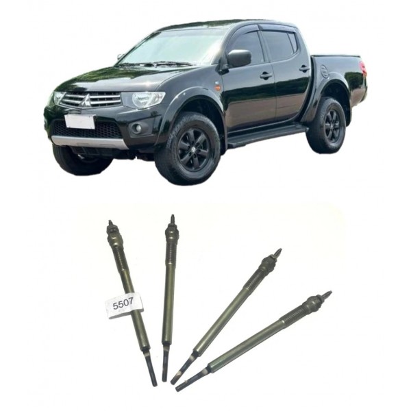 Jogo Vela Aquecedora Mitsubishi L200 Triton 3.2 2009 A 2016