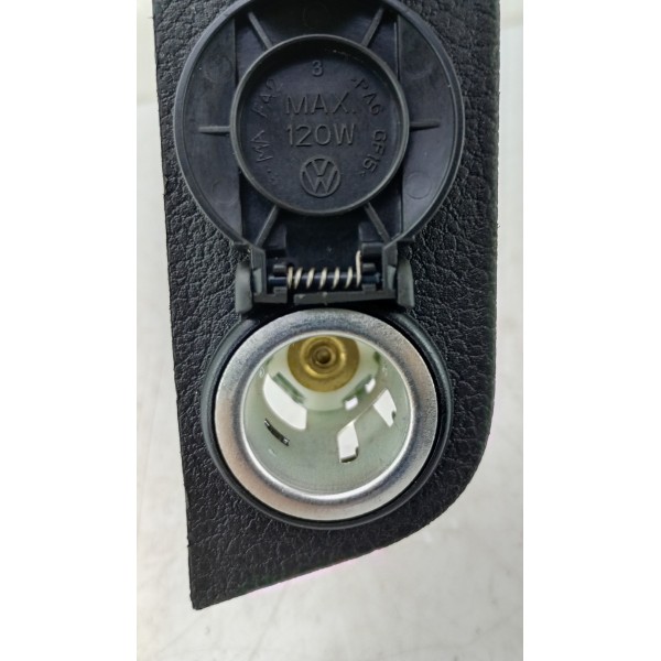Moldura Console Tomada 12v Vw Saveiro G7 G8 Peça Original