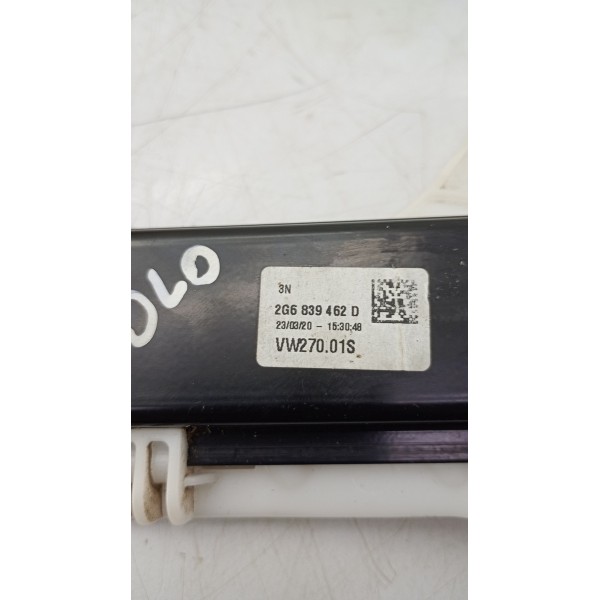 Máquina Vidro Motor Tras\dir Vw Polo Nivus 2019 A 2023