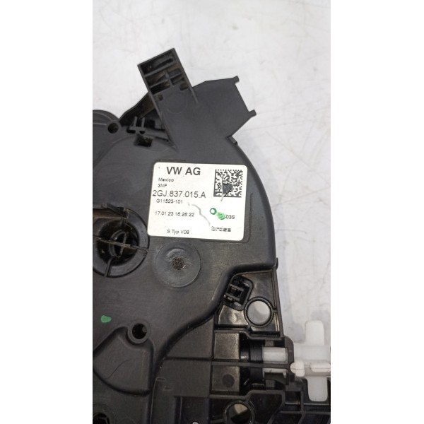 Fechadura Porta Dianteira Esquerda Vw Nivus 2023 2gj837015a