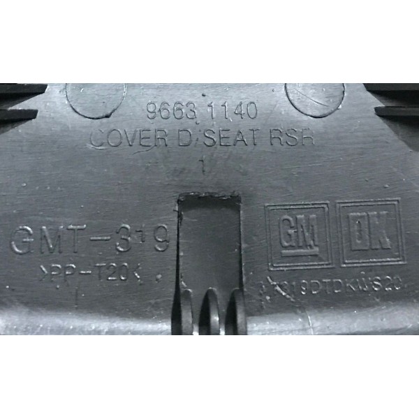 Moldura Acabamento Tras Do Trilho Banco Dianteiro Gm Captiva