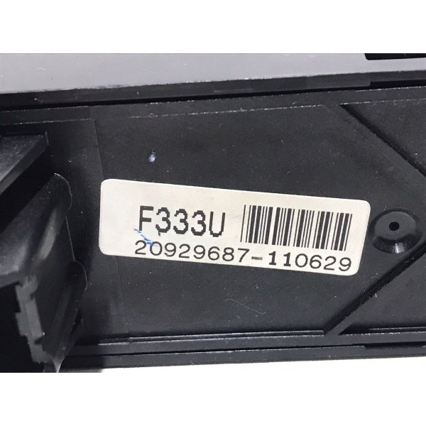 Botão Alerta Chevrolet Captiva Original 2008 2009 2010/2017 - Preto