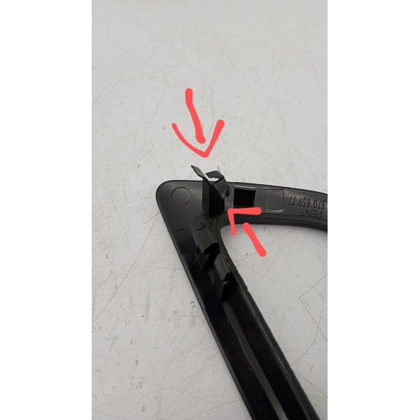 Acabamento Maçaneta Interna C4 Direita 9657085977 C/detalhe