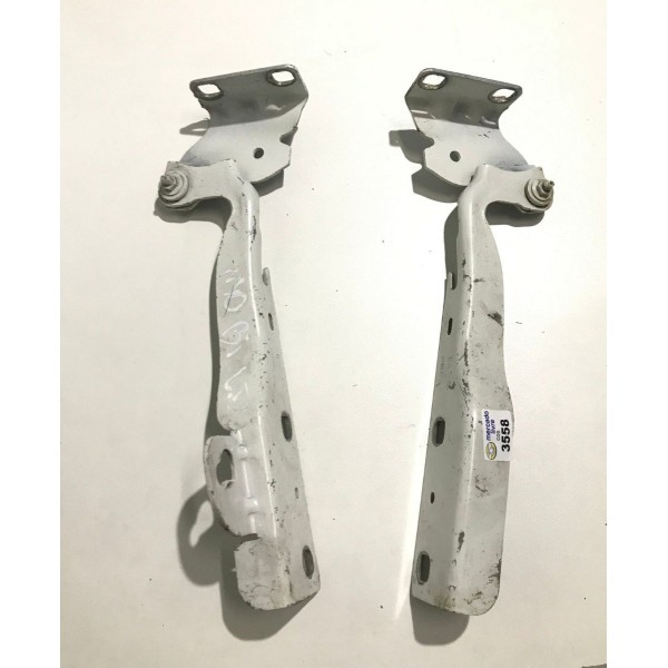 Par Dobradiça Capo Fiat Mobi 2016 2017 2018 2019 2020 2021