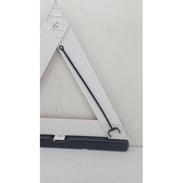 Triangulo Segurança Auto Carro Universal Base Pesada