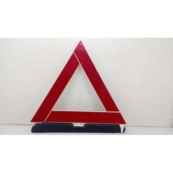 Triangulo Segurança Auto Carro Universal Base Pesada