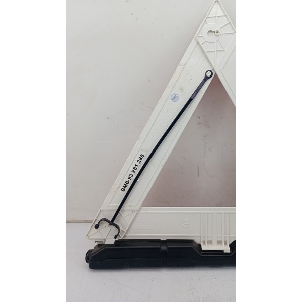 Triangulo Segurança Auto Carro Universal Base Pesada