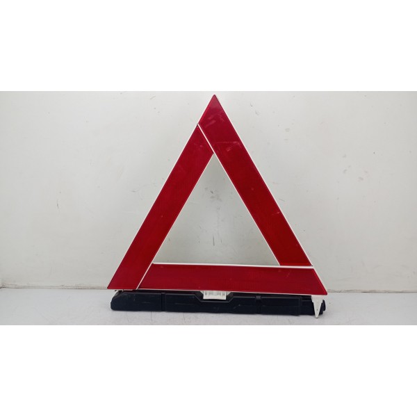 Triangulo Segurança Auto Carro Universal Base Pesada