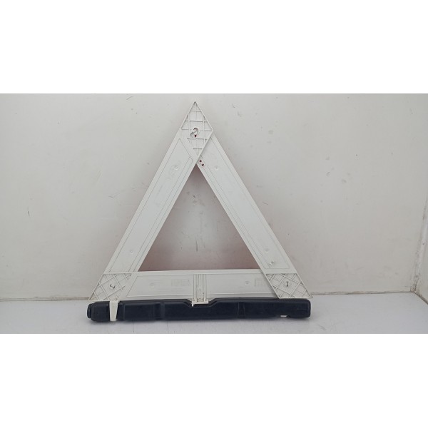 Triangulo Segurança Auto Carro Universal Base Pesada