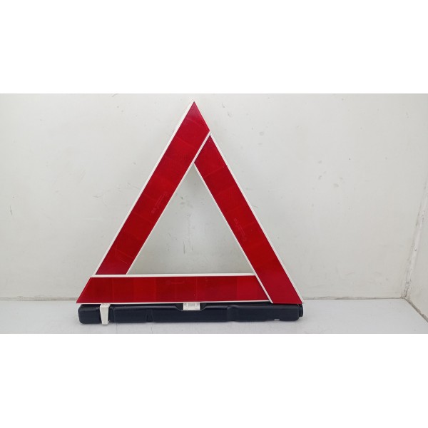 Triangulo Segurança Auto Carro Universal Base Pesada