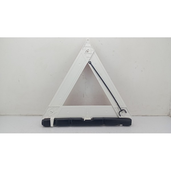 Triangulo Segurança Auto Carro Universal Base Pesada