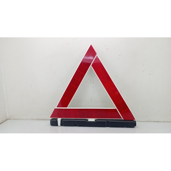 Triangulo Segurança Auto Carro Universal Base Pesada