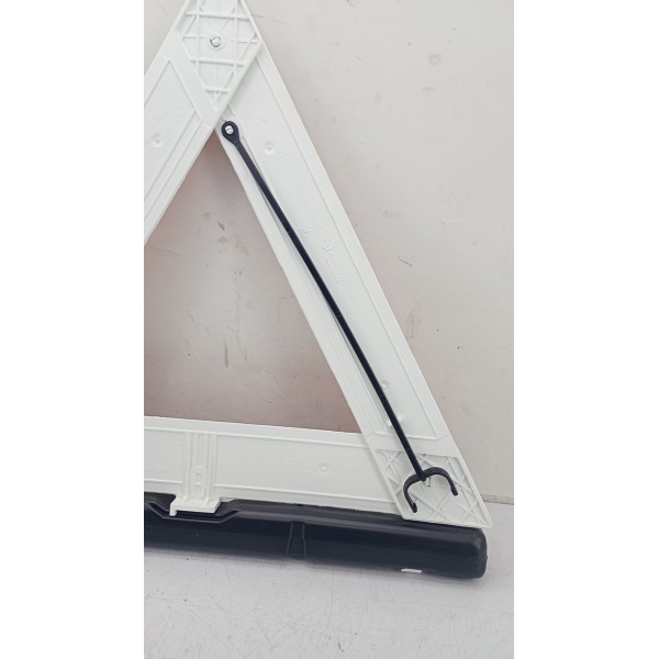 Triangulo Segurança Auto Carro Universal Base Pesada