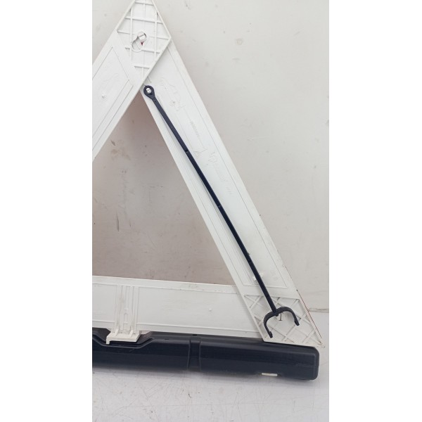 Triangulo Segurança Auto Carro Universal Base Pesada