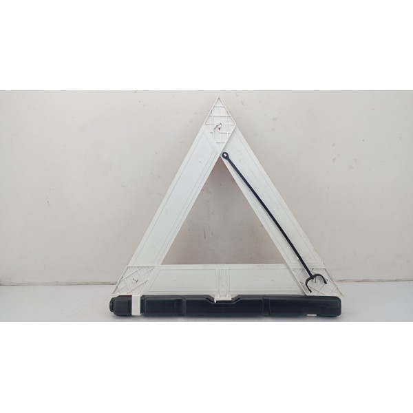 Triangulo Segurança Auto Carro Universal Base Pesada