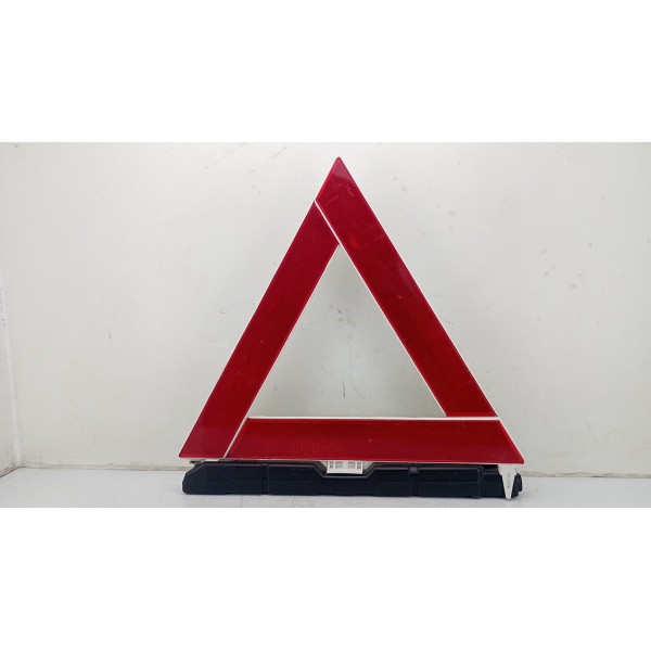 Triangulo Segurança Auto Carro Universal Base Pesada