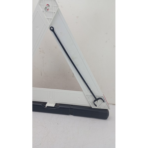 Triangulo Segurança Auto Carro Universal Base Pesada