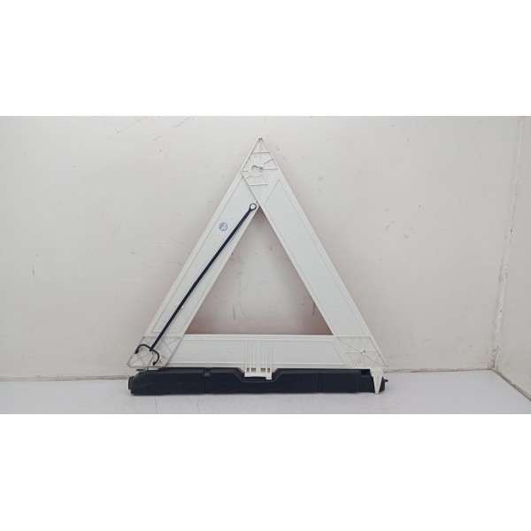 Triangulo Segurança Auto Carro Universal Base Pesada