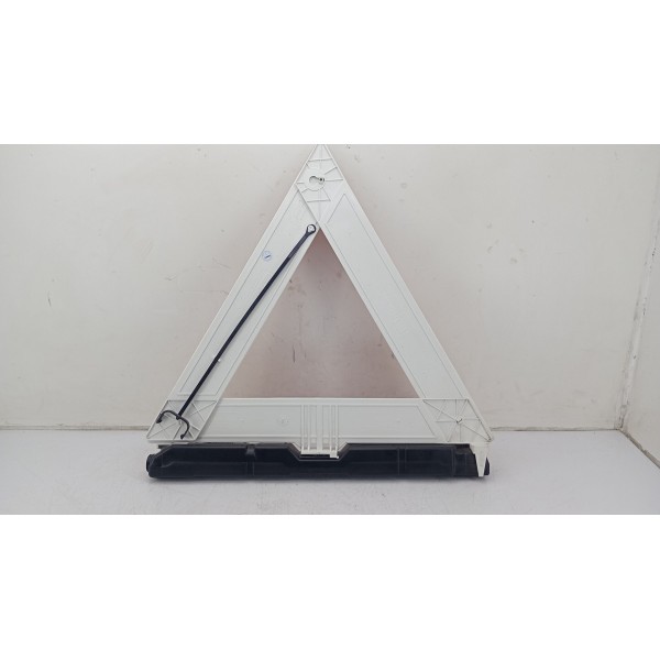 Triangulo Segurança Auto Carro Universal Base Pesada