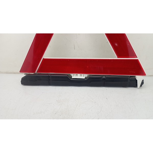 Triangulo Segurança Auto Carro Universal Base Pesada