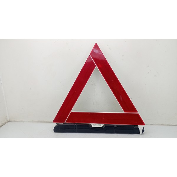 Triangulo Segurança Auto Carro Universal Base Pesada