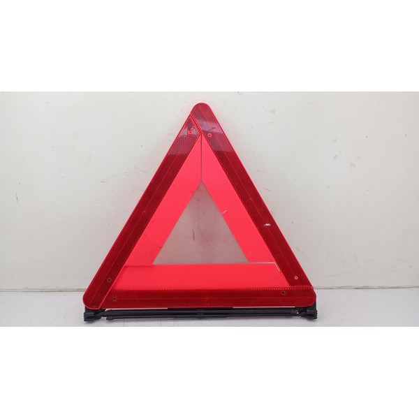 Triangulo Segurança Auto Carro Universal Base Pesada