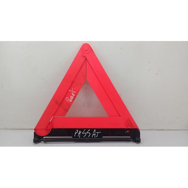 Triangulo Segurança Auto Carro Universal Base Pesada