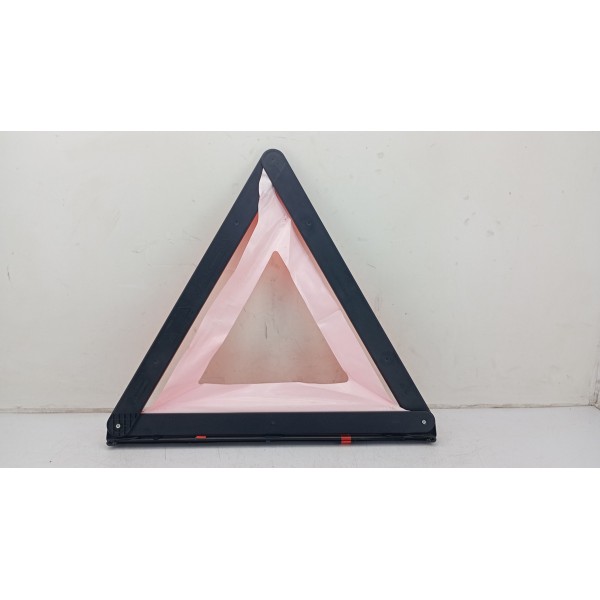 Triangulo Segurança Auto Carro Universal Base Pesada