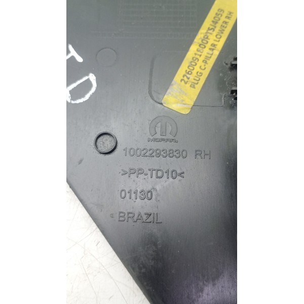 Acabamento Moldura Interna Traseira Dir Fiat Toro 1002293830