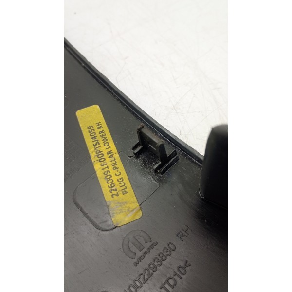 Acabamento Moldura Interna Traseira Dir Fiat Toro 1002293830