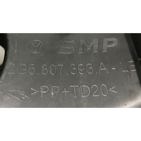 Guia Parachoque Traseiro Lado Esquerdo Nivus Original Vw