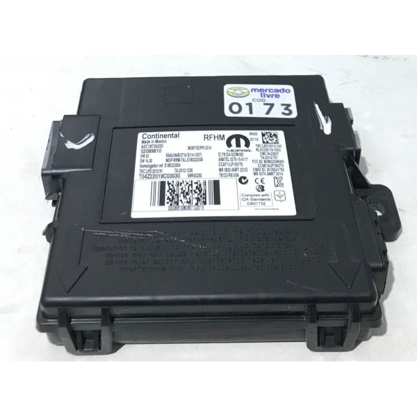 Modulo Pressao Pneus Fiat Toro Ranch 2020 52089810 Original