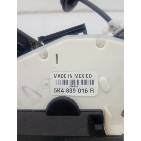 Fechadura Porta Traseira Direita Vw Golf Tsi 2014 5k4839016r