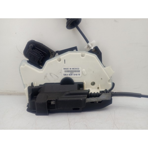 Fechadura Porta Traseira Direita Vw Golf Tsi 2014 5k4839016r