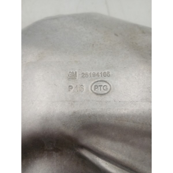 Defletor Calor Escapamento Chevrolet Onix 1.0 2020 A 2025