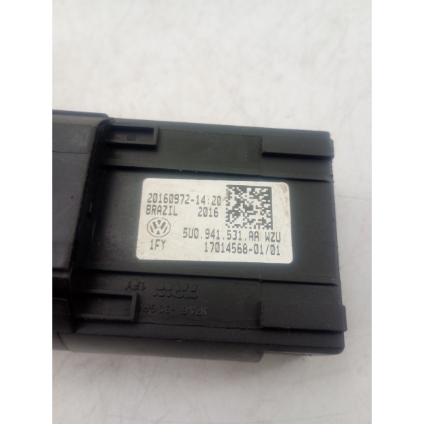 Chave Luz Botão Farol Milha Gol Saveiro Voyage 5u0941531