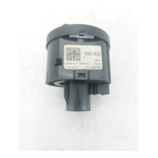 Botão Chave Luz Farol Vw Tcross 2021 5g0941431 Original