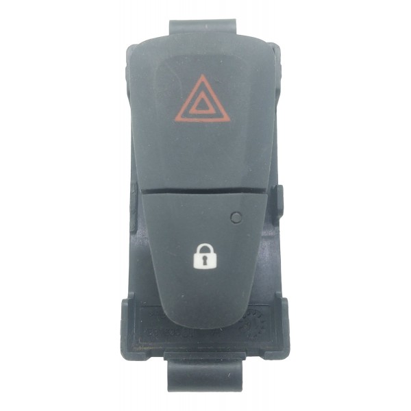 Botão Pisca Alerta Trava Renault Sandero 1.0 2019 Original