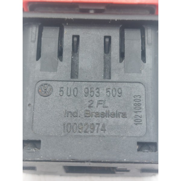 Botão Alerta Volkswagen Gol Voyage G6 2013 2014 2015 A 2016