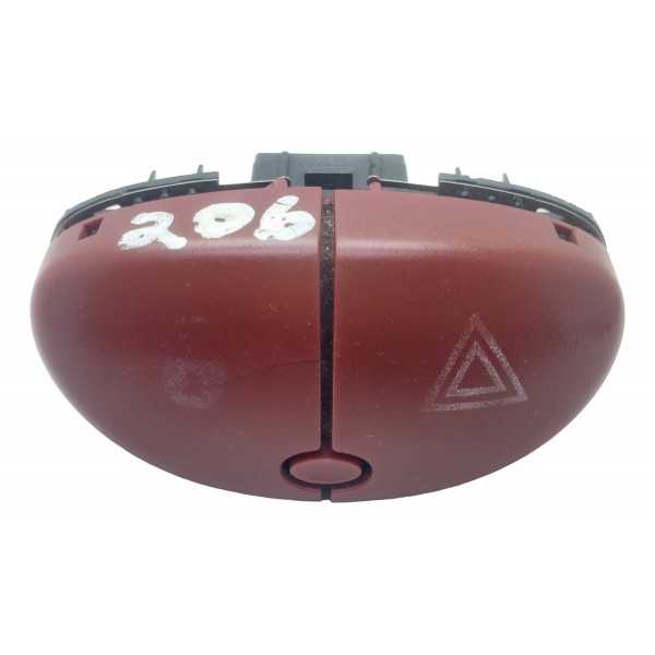 Botão Trava Pisca Alerta Peugeot 206 2002 2003 2004 A 2010