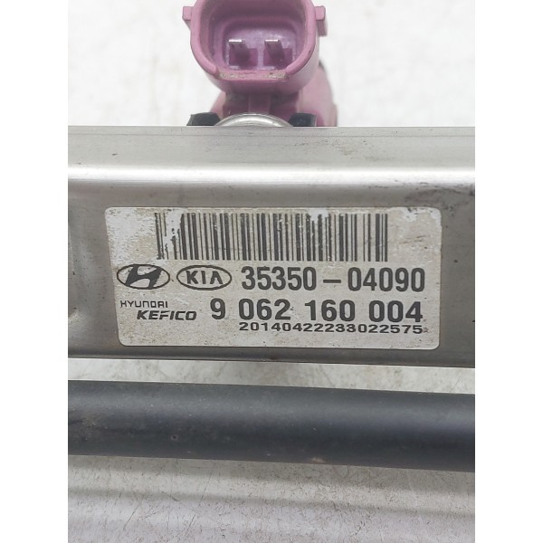 Flauta Bicos Injetores Hyundai Hb20s 1.0 3cc 2018 A 2019