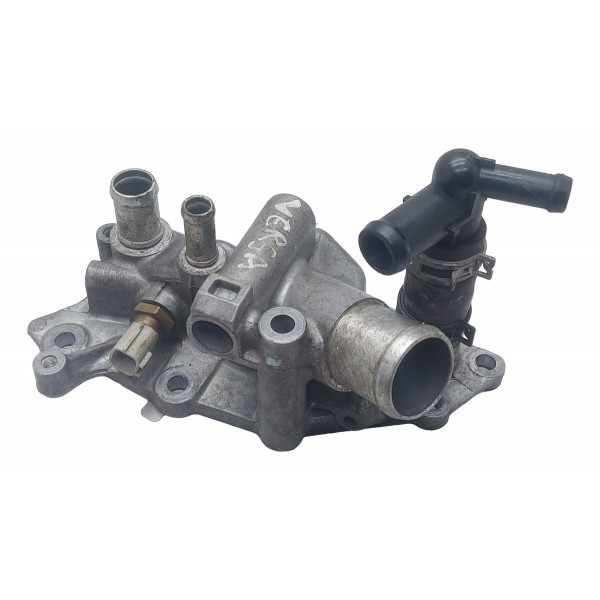 Carcaça Flange Agua Motor Versa March 1.6 2012 2013 A 2016