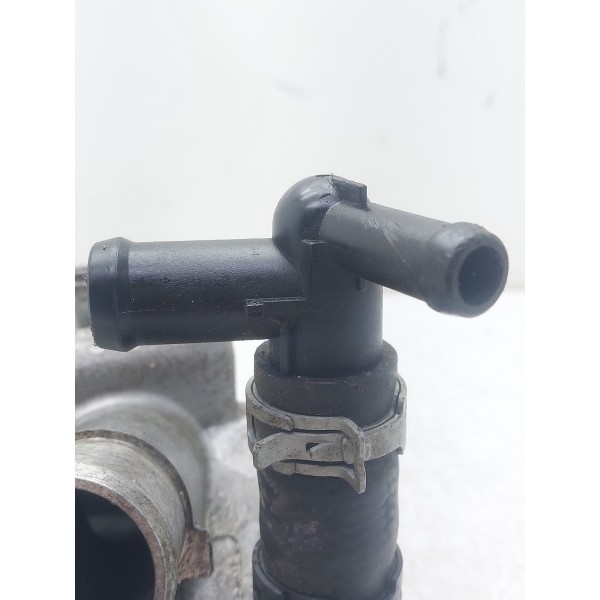 Carcaça Flange Agua Motor Versa March 1.6 2012 2013 A 2016