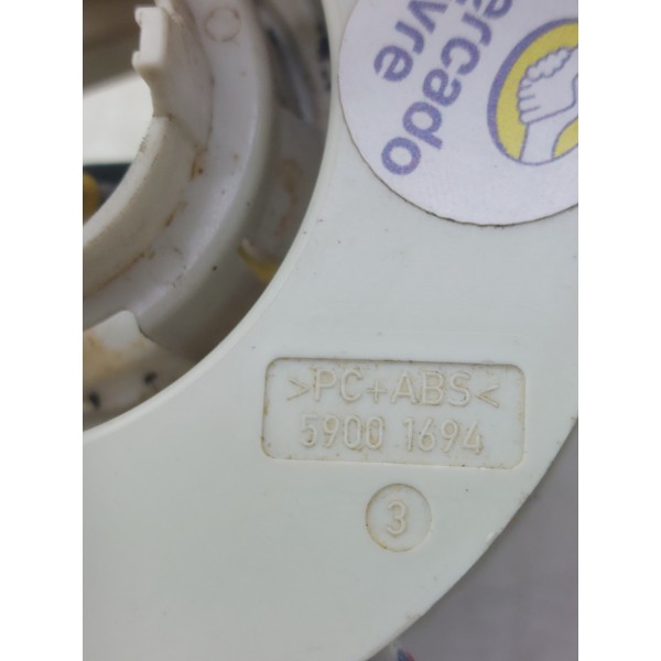 Cinta Airbag Hard Disk Fita Para Fiat Mobi Uno 2016 A 2019 Preto