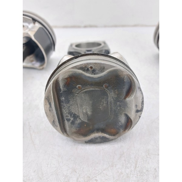 Jogo Pistão Com Biela Nissan Versa 1.6 2014 Peça Original