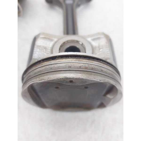 Jogo Pistão Com Biela Nissan Versa 1.6 2014 Peça Original