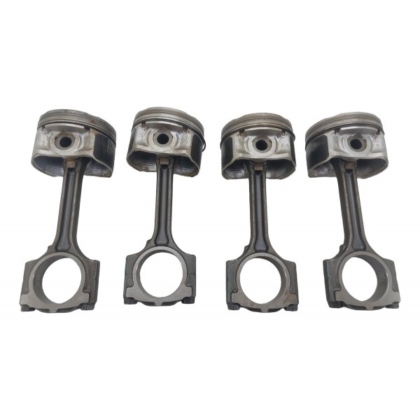 Jogo Pistão Com Biela Nissan Versa 1.6 2014 Peça Original