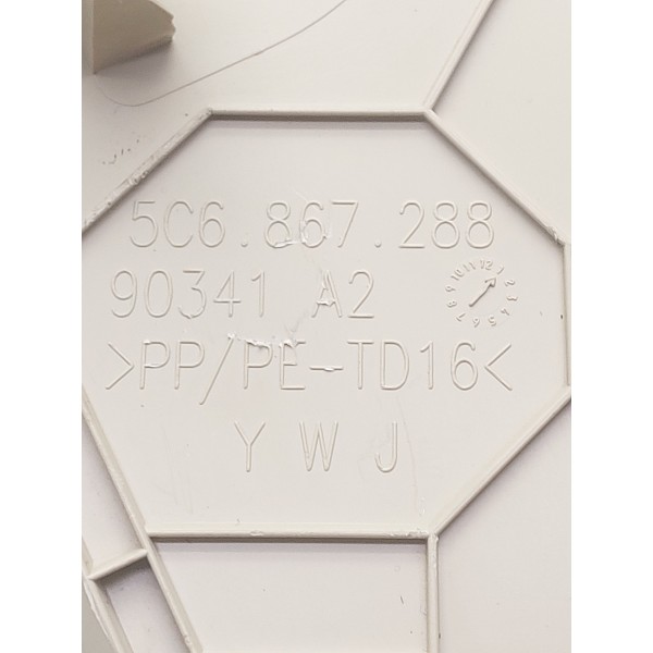 Acabamento Coluna Direita Vw Jetta Tsi 11/13 5c6867288