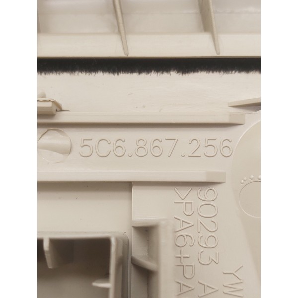 Painel Acabamento Coluna Cinto Esquerdo Jetta Tsi 2014 2.0